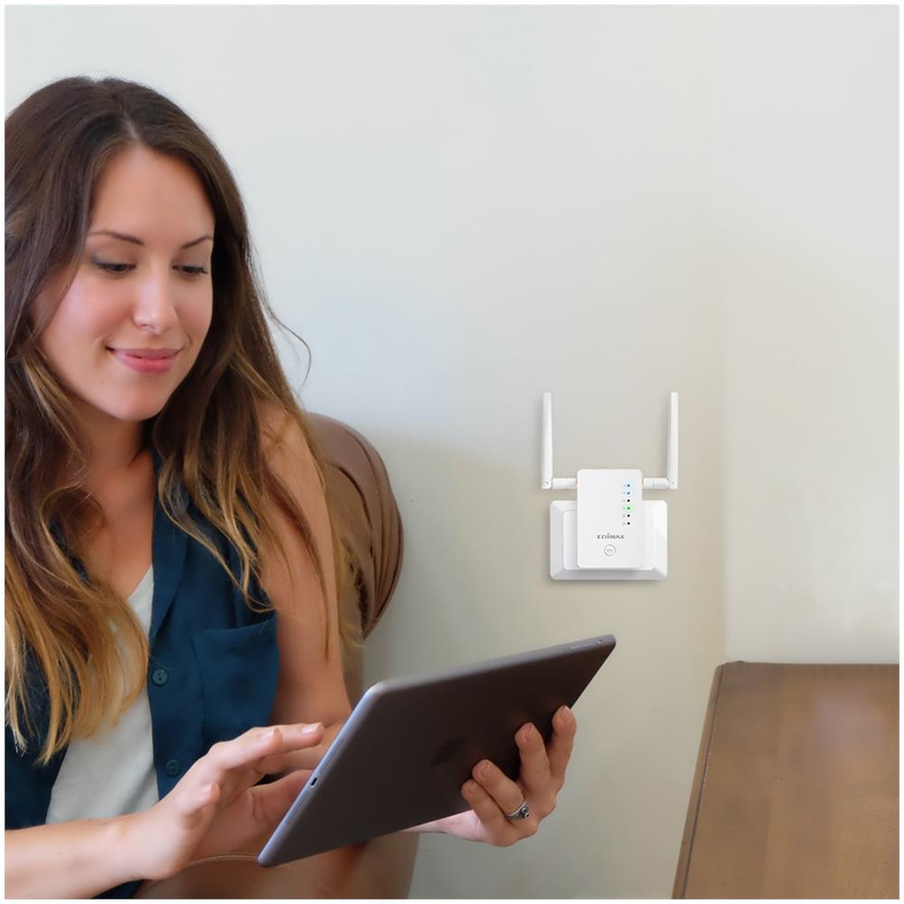 RE11S Moltiplicatore di Rete Trasmettitore di Rete 10,100,1000 Mbit / s - Bianco - Foto 4