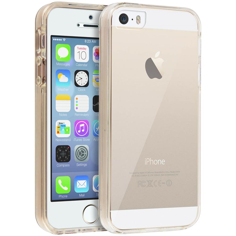Cover Protettiva Integrale Fronte Retro Apple Iphone Se, 5 E 5s - Trasparente - Foto 2