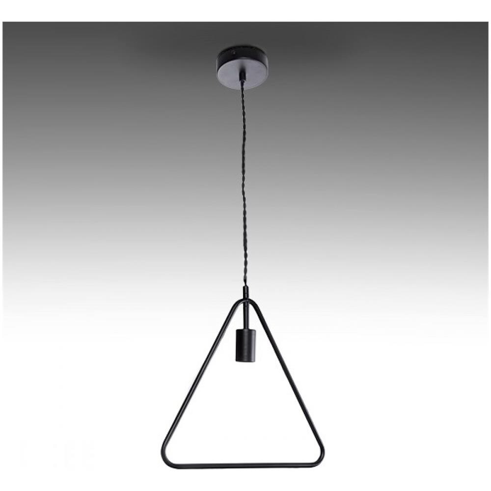 Lampada A Sospensione ferro E27 nero (senza Lampada) Mya - Foto 2