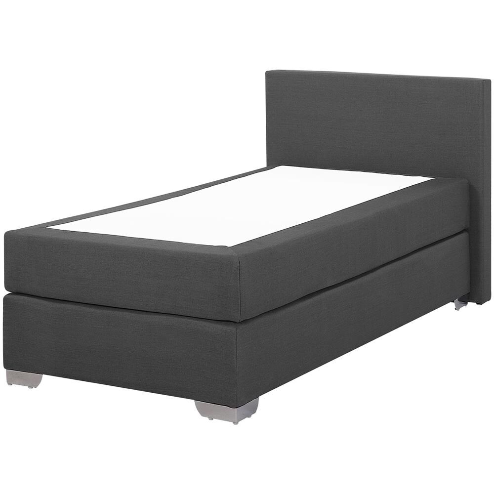 Divano Letto Grigio 90 X 200 Cm President - Foto 1