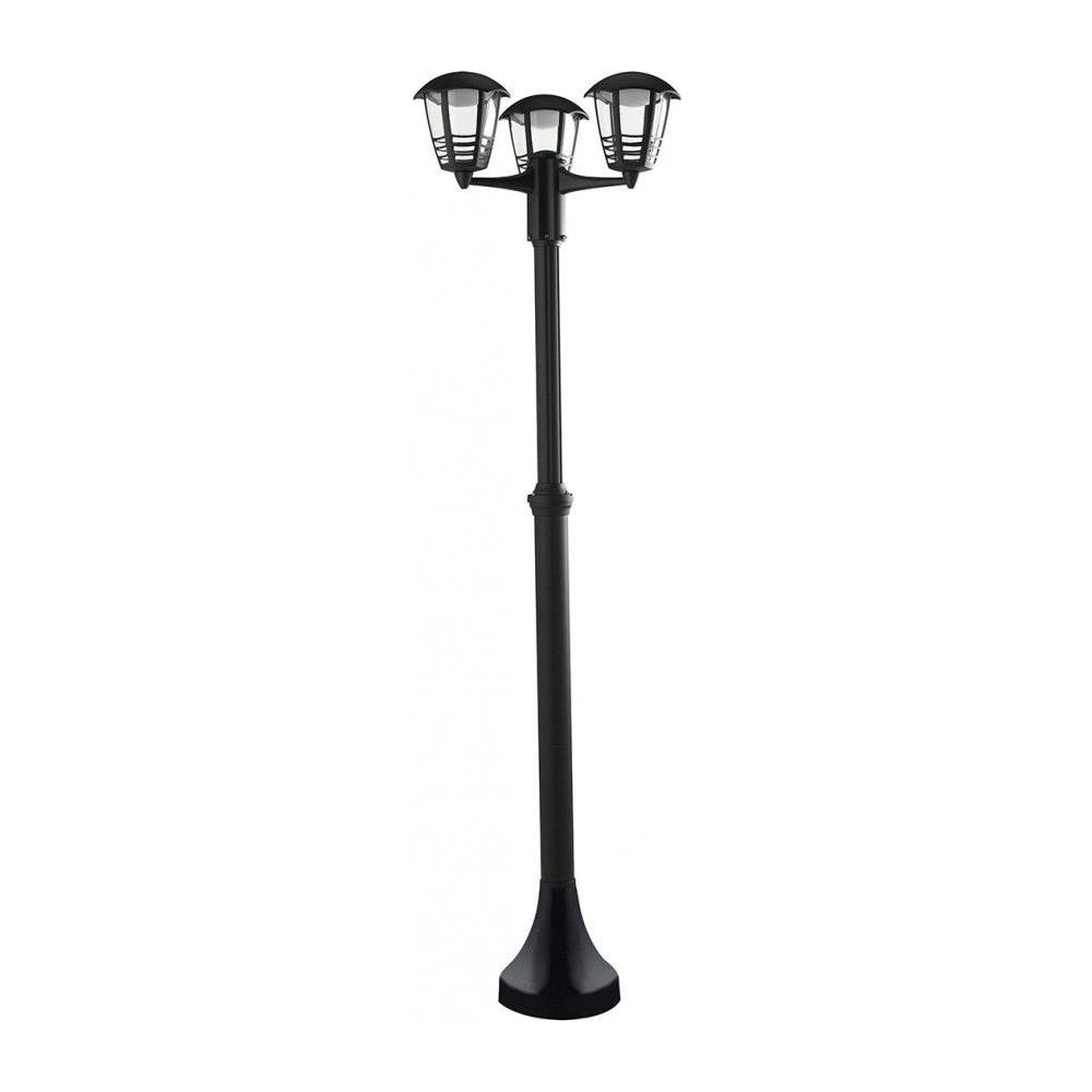 Palo Led Cloe Nero 3x12w 2400lm 4000k Ip44 190x70cm - Foto 1