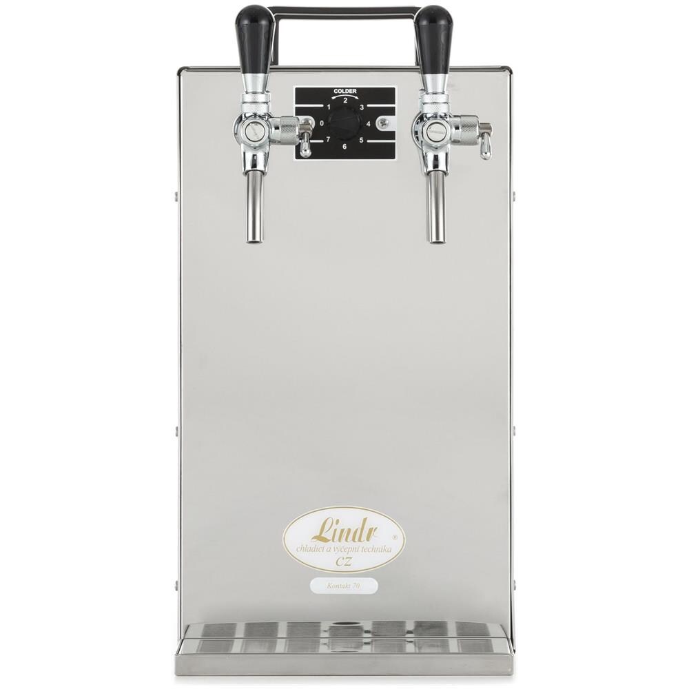 Spillatore Birra Kontakt 70 / K 2 Tubi In Acciaio Inox, 90 Litri / H, Con Pompa A Membrana, Spillatrice Birra - Foto 2
