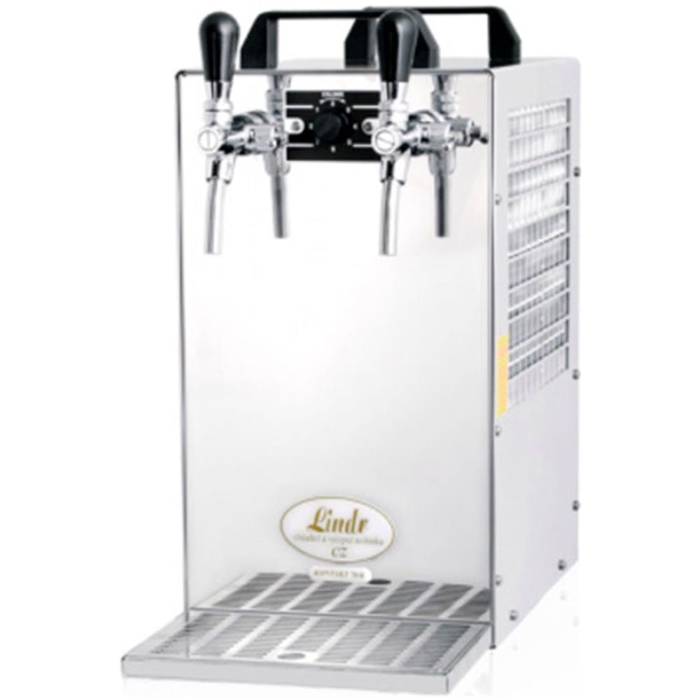 Spillatore Birra Kontakt 70 / K 2 Tubi In Acciaio Inox, 90 Litri / H, Con Pompa A Membrana, Spillatrice Birra - Foto 4