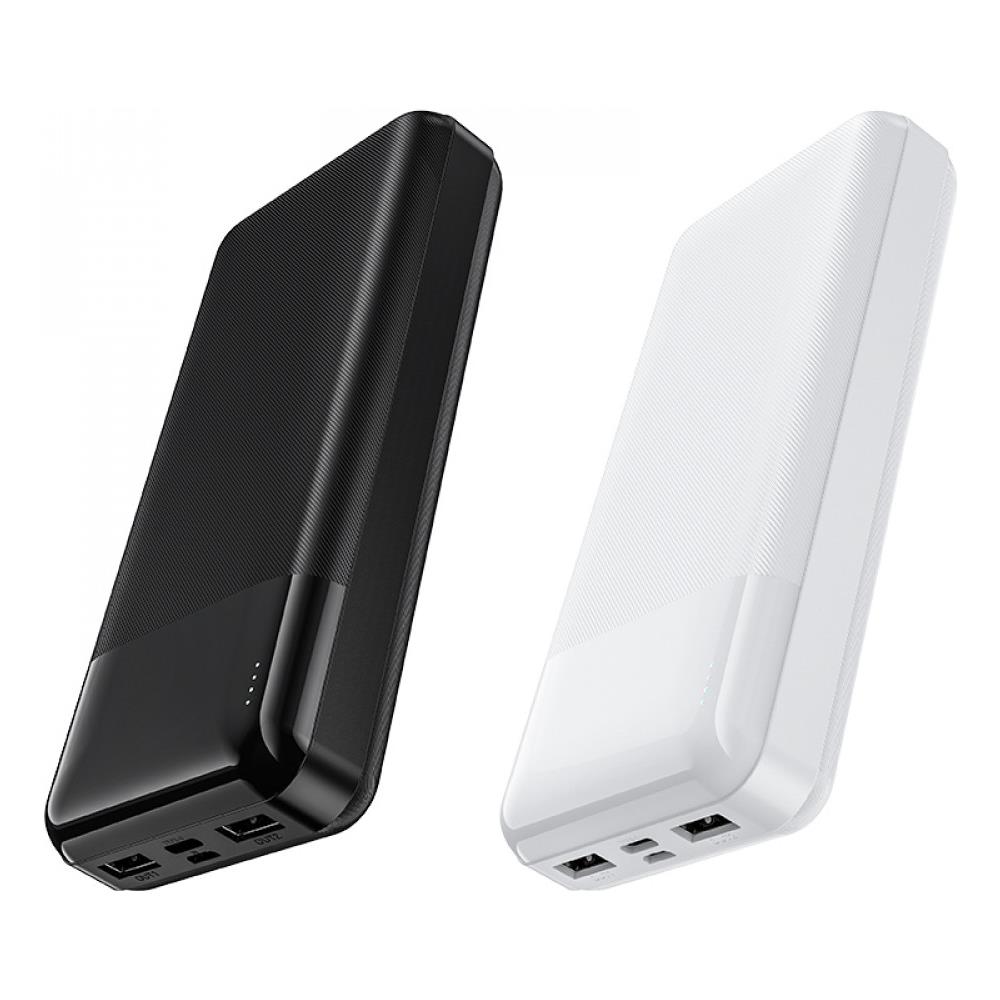 Power Bank 20000mah 2xusb 2a 2 Input Con Indicatore Led - Black - Foto 2