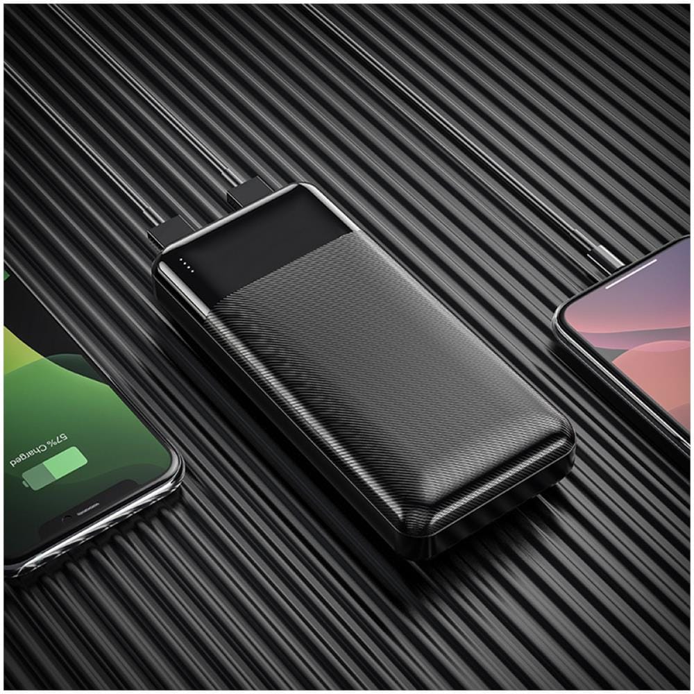 Power Bank 20000mah 2xusb 2a 2 Input Con Indicatore Led - Black - Foto 6