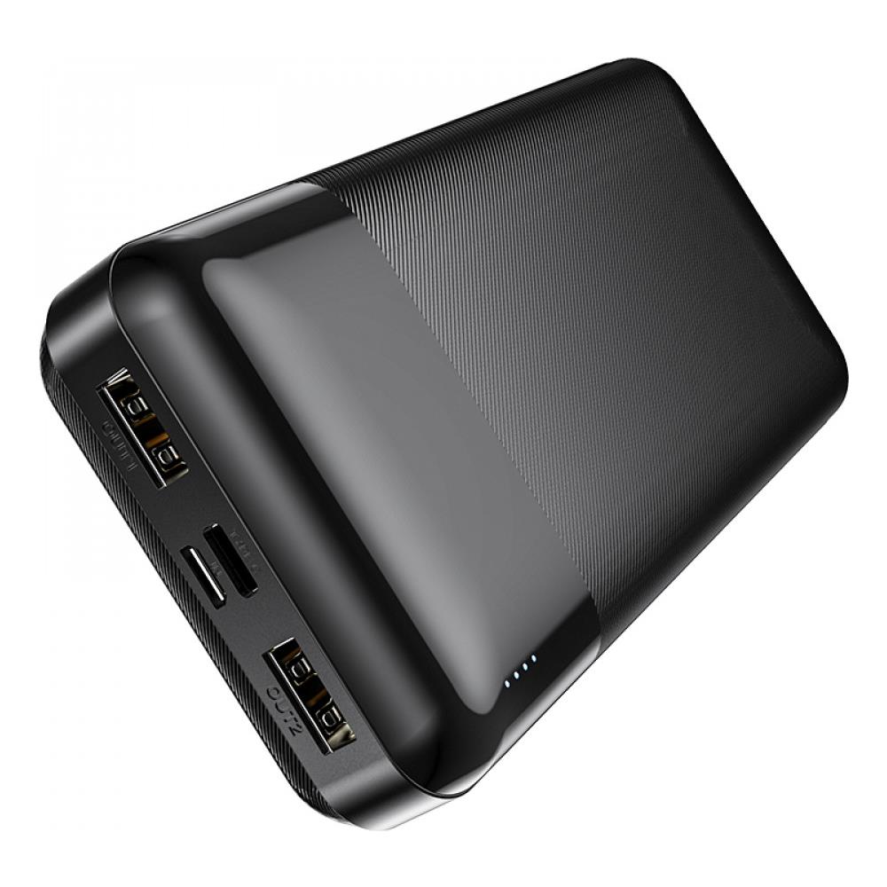 Power Bank 20000mah 2xusb 2a 2 Input Con Indicatore Led - Black - Foto 1