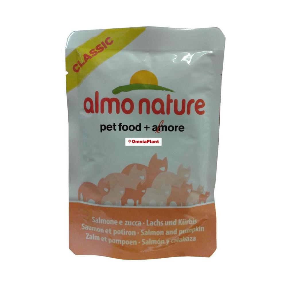Cibo per gatti Classic Salmone e Zucca 55 gr - Foto 1