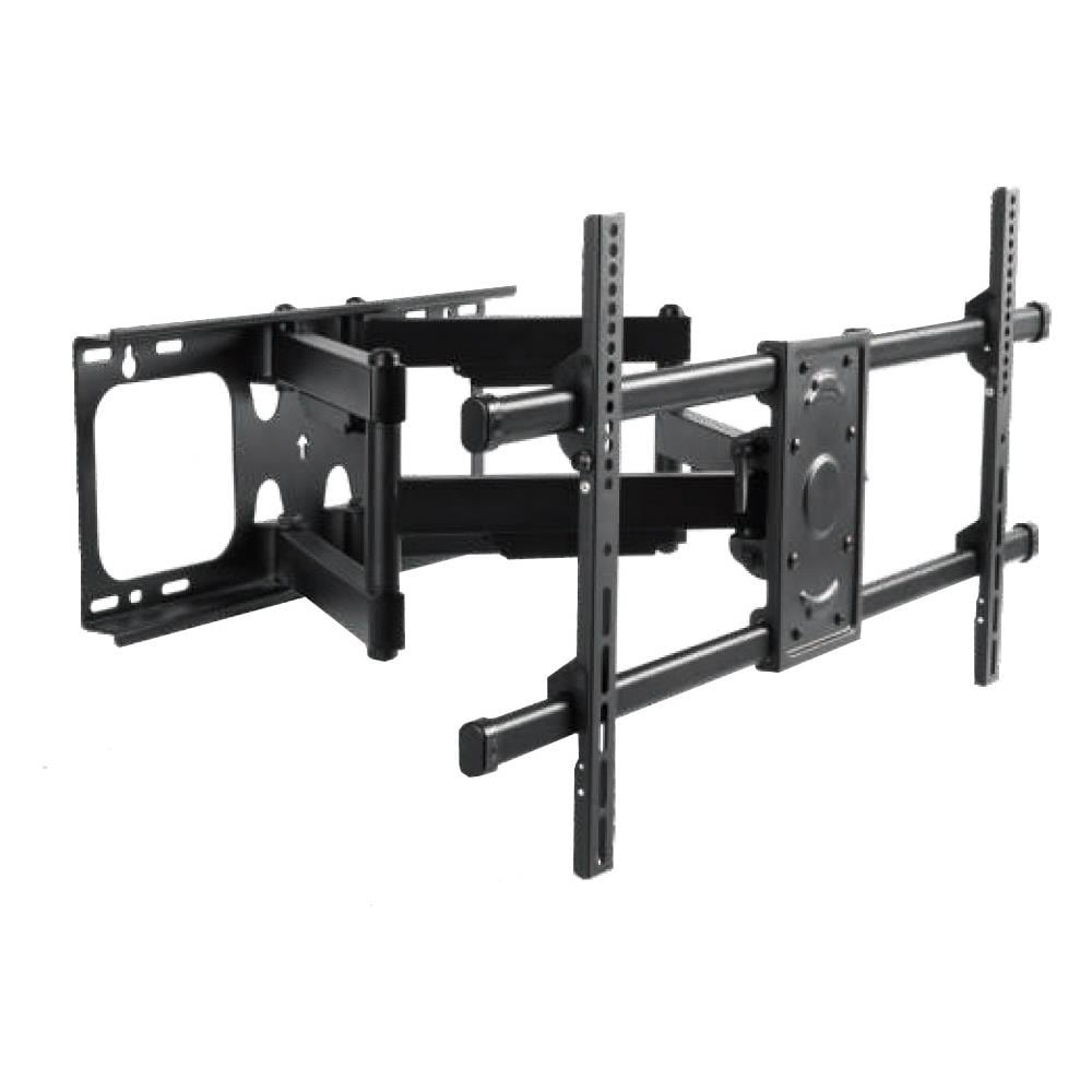 Supporto Da Parete Inclinabile E Orientabile Con 4 Snodi Per Monitor Con Portata 75kg E Vesa Fino A 800x400mm, Nero - Foto 1