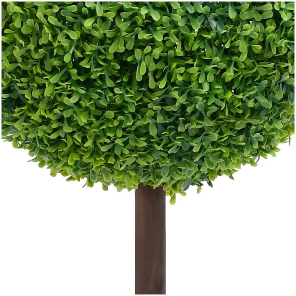 Pianta Di Bosso Artificiale A Sfera Con Vaso Verde 50 Cm - Foto 3