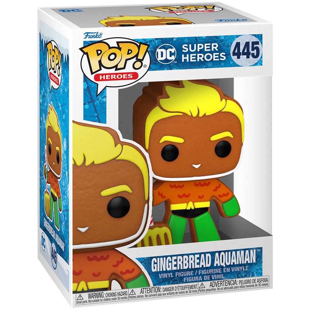 Dc Comics Holiday 2022 Pop! Heroes Vinyl Figure Aquaman 9 Cm - Foto 3