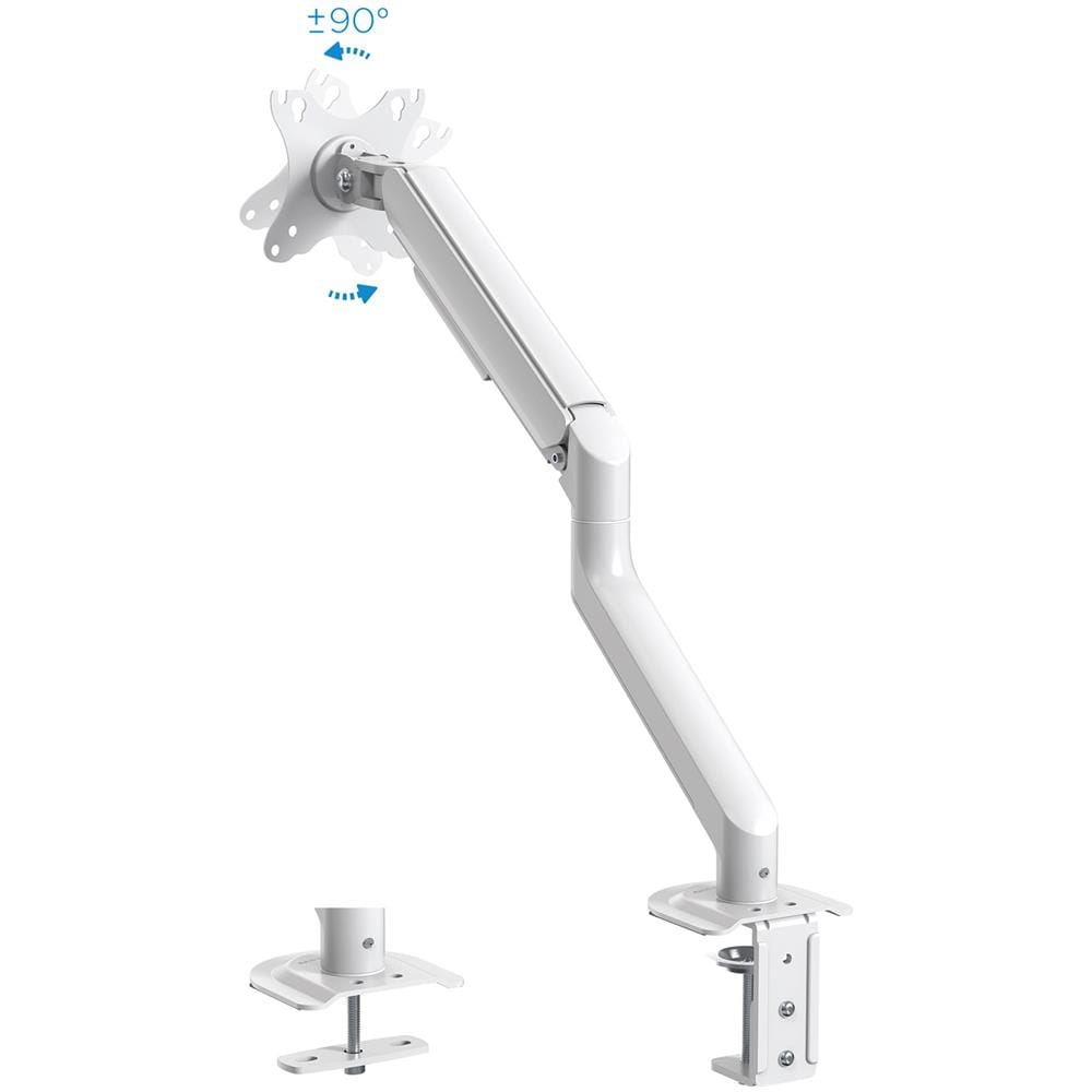 DB4032TNR-W supporto da tavolo per Tv a schermo piatto 81,3 cm (32") Bianco Scrivania - Foto 2