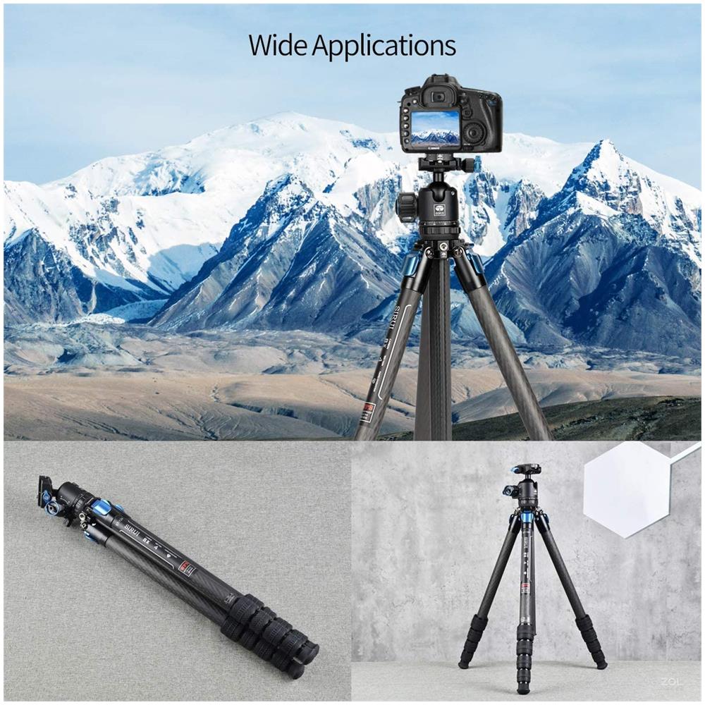 ST-124 treppiede Fotocamere digitali /film 3 gamba /gambe Nero - Foto 16