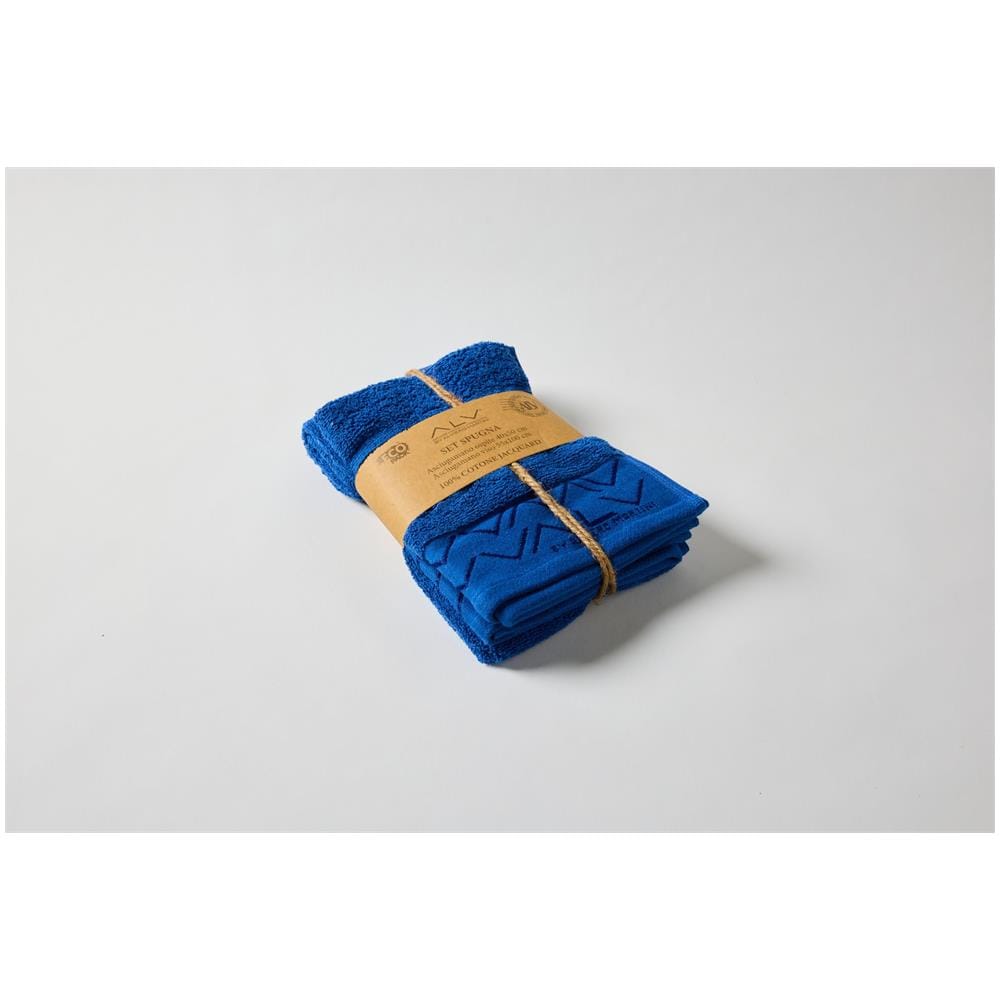 Linea Bagno Plane - Set Asciugamani 1+1 e Telo Bagno - Blu / ALV Set 1+1 da bagno - Foto 1