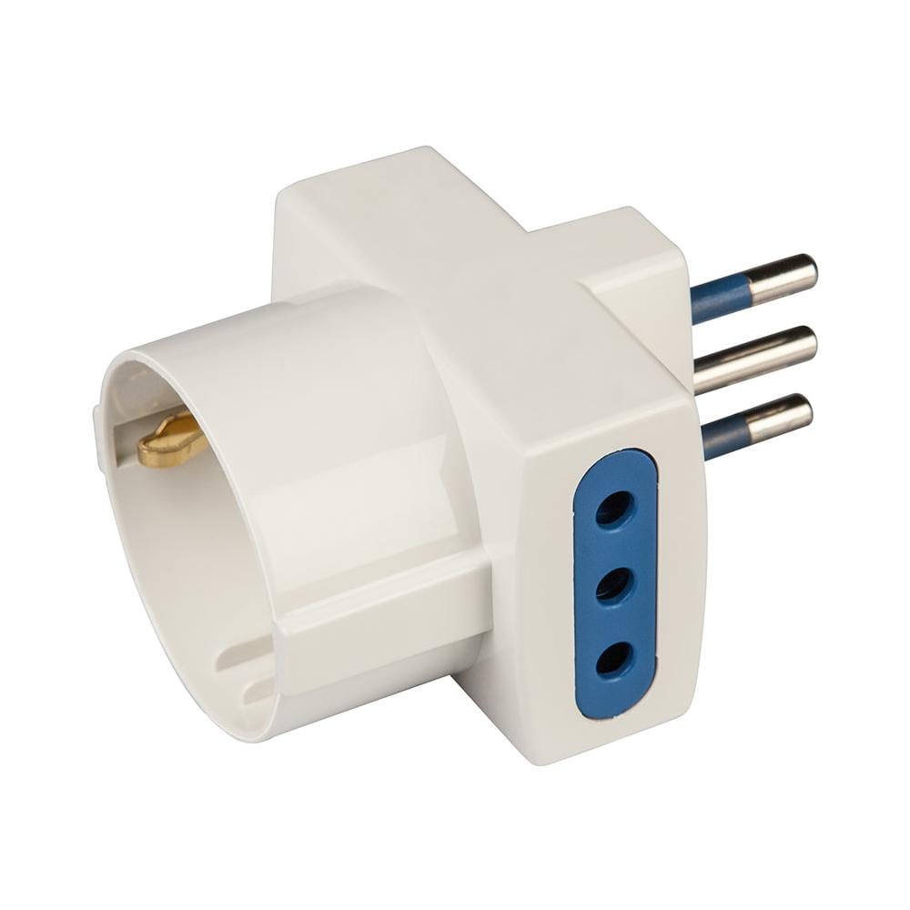 Adattatore Spina 10a 2p+t - Foto 1