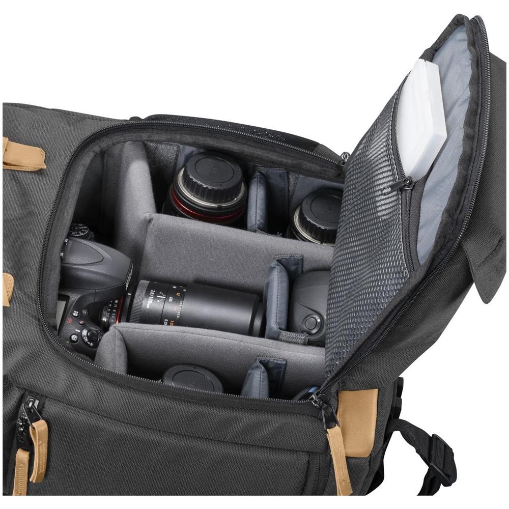 Zaino Fotografico Luis nero Retro - Foto 2