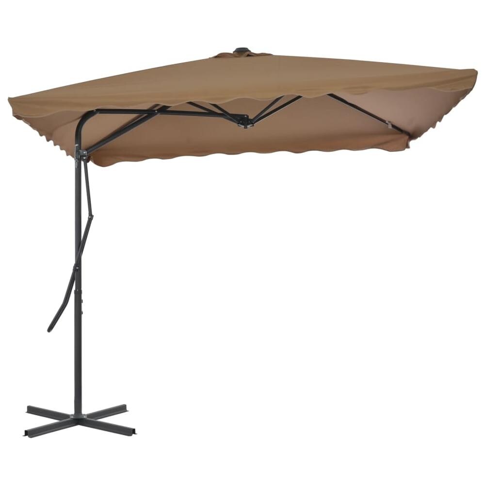 Ombrellone Da Esterni Con Palo In Acciaio 250x250cm Talpa - Foto 1