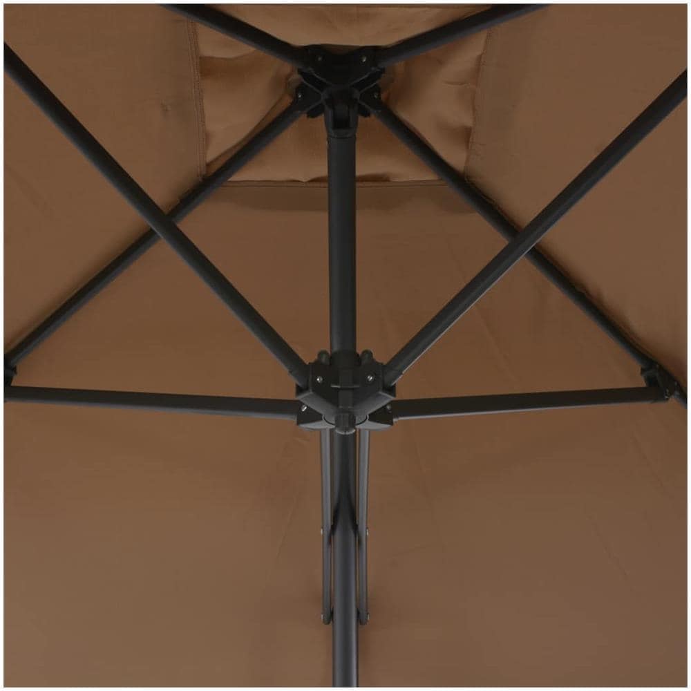 Ombrellone Da Esterni Con Palo In Acciaio 250x250cm Talpa - Foto 2