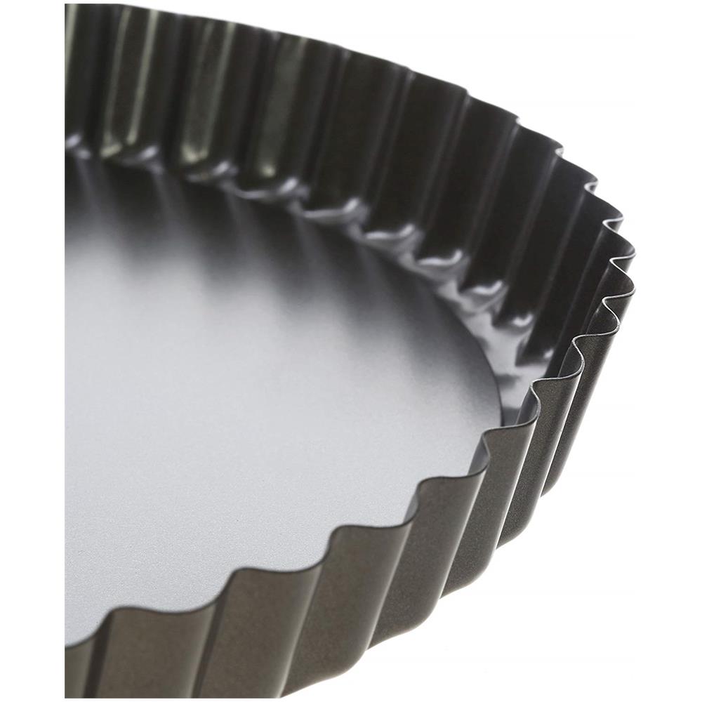 Teglia Antiaderente Per Torte Basse Con Base Amovibile, 28 Cm Di Diametro - Foto 2