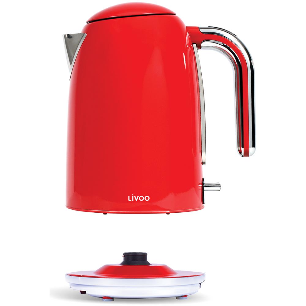 Bollitore Elettrico 1.7l 2200w Rosso - Dod180r - Foto 2