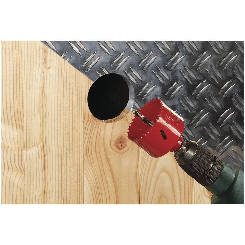 5492000, Singolo, Cordless screwdriver, Non-ferrous metal, Cartongesso, Plastica, Legno compensato, Legno, Rosso, Bimetal, High-speed steel (HSS)  - Foto 2