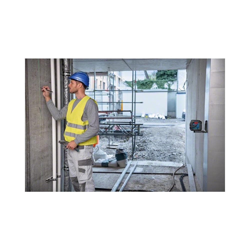 Professional Livella Laser Gll 2-15 G (laser Verde, Supporto Lb 10, Raggio D'azione Visibile: Fino A 15 M, 4x Batterie Aa, Confezione In Cartone)  - Foto 2