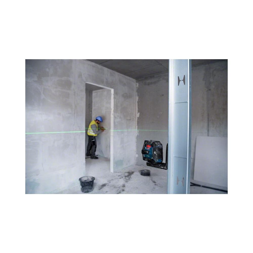 Professional Livella Laser Gll 2-15 G (laser Verde, Supporto Lb 10, Raggio D'azione Visibile: Fino A 15 M, 4x Batterie Aa, Confezione In Cartone)  - Foto 6