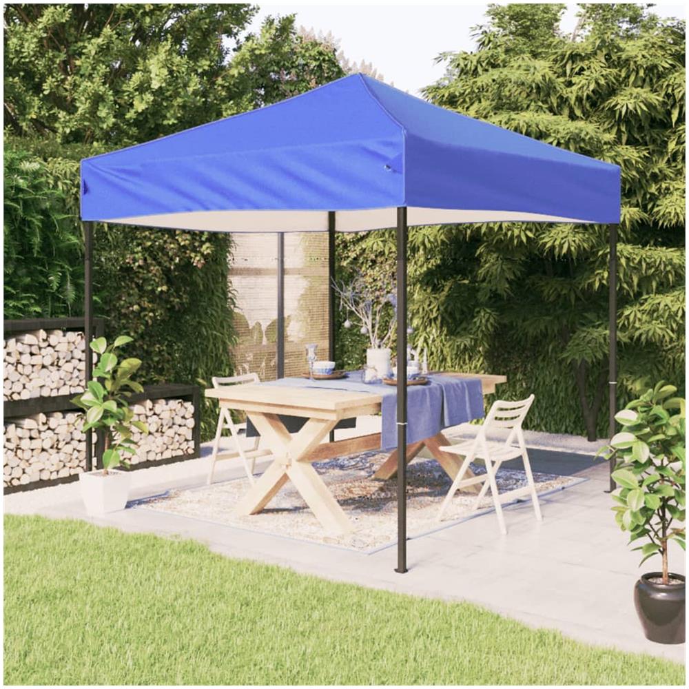 Tenda Per Feste Pieghevole Blu 2x2 M - Foto 1