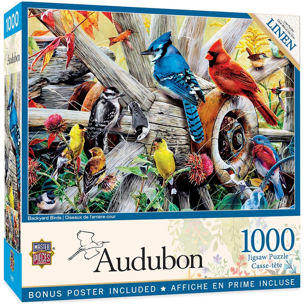 Puzzle Da 1000 Pezzi Per Adulti, Famiglia O Bambini - Uccelli Nel Cortile - 1925x2675 - Foto 1
