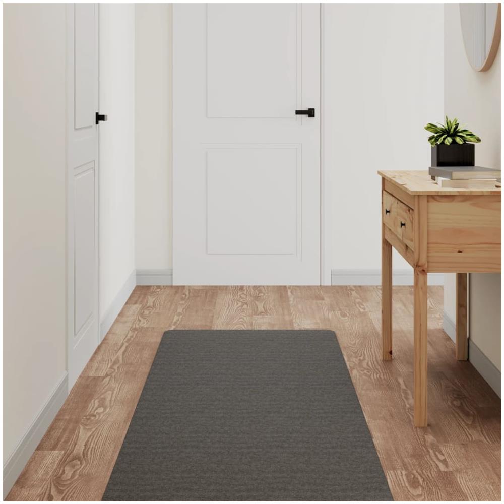 Tappeto Corsia Antracite 60x180 Cm - Foto 1