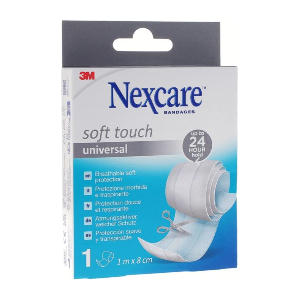 Nastro Di Protezione Tessile Da Tagliare 1 M X 8 Cm Nexcare Soft Touch - Foto 1