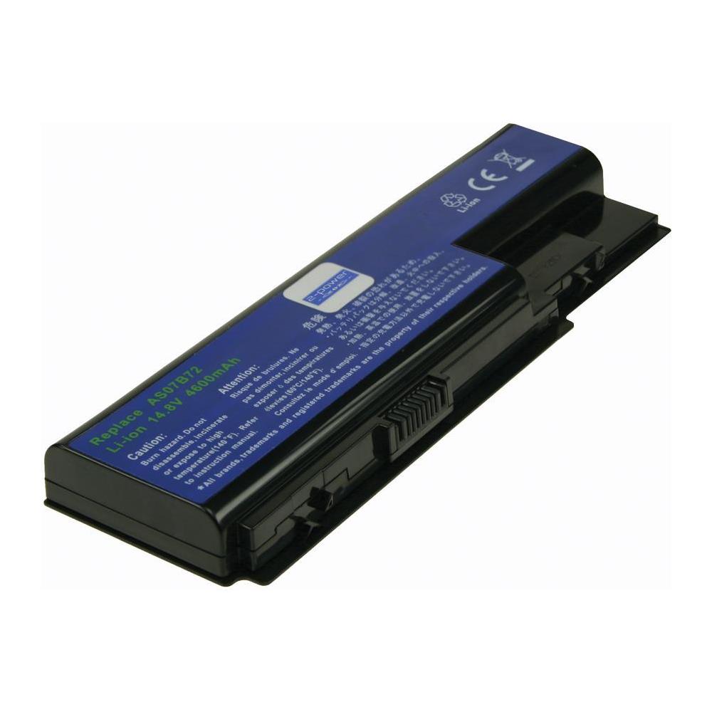 2-Power CBI2057H, 5200 mAh, Notebook / tablet PC, Ioni di Litio, 20,4 cm, 6,8 cm, 2 cm - Foto 1