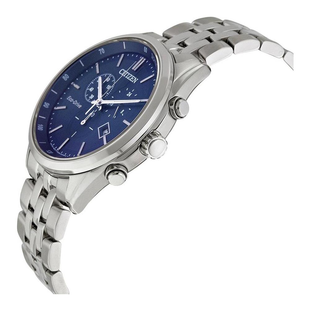 Uomo Orologio Cronografo In Acciaio Inox Luenette At2141 52l - Foto 4