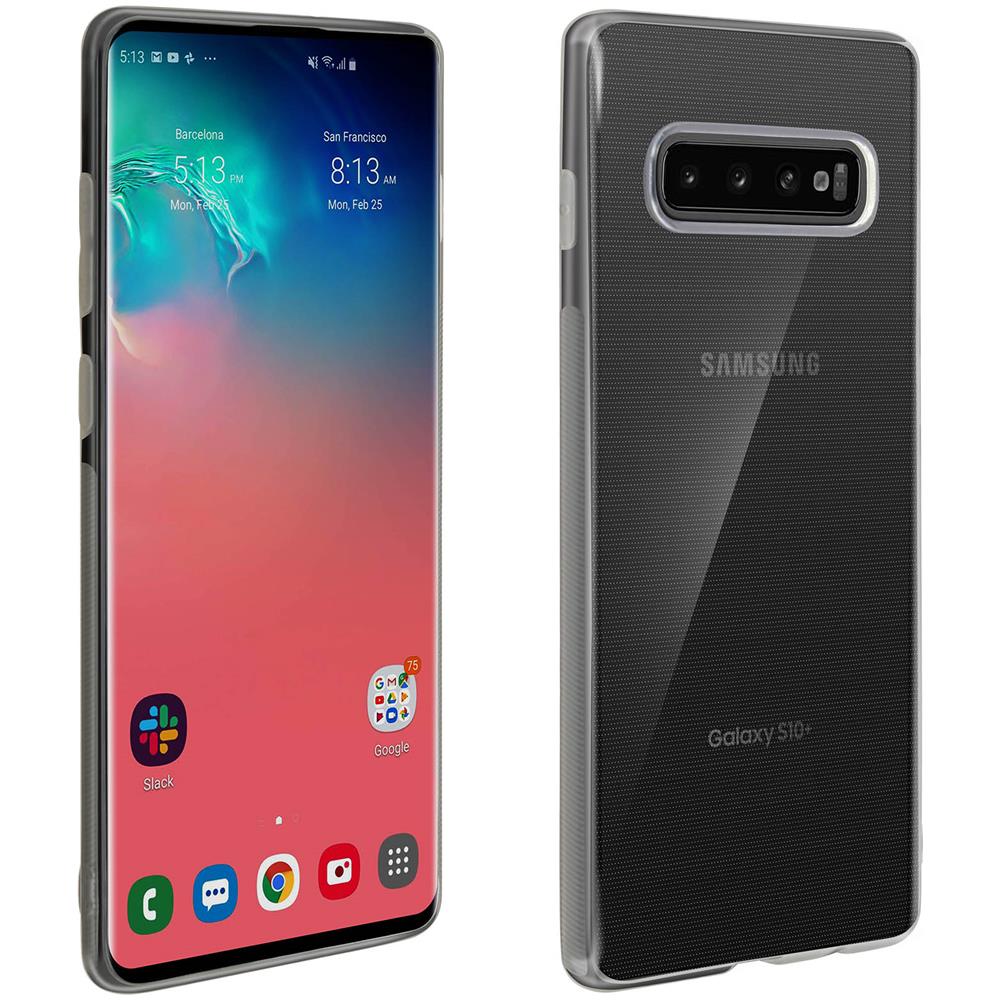 Cover Galaxy S10 Plus Morbida Silicone Gel Sottilissima Trasparente - Foto 1