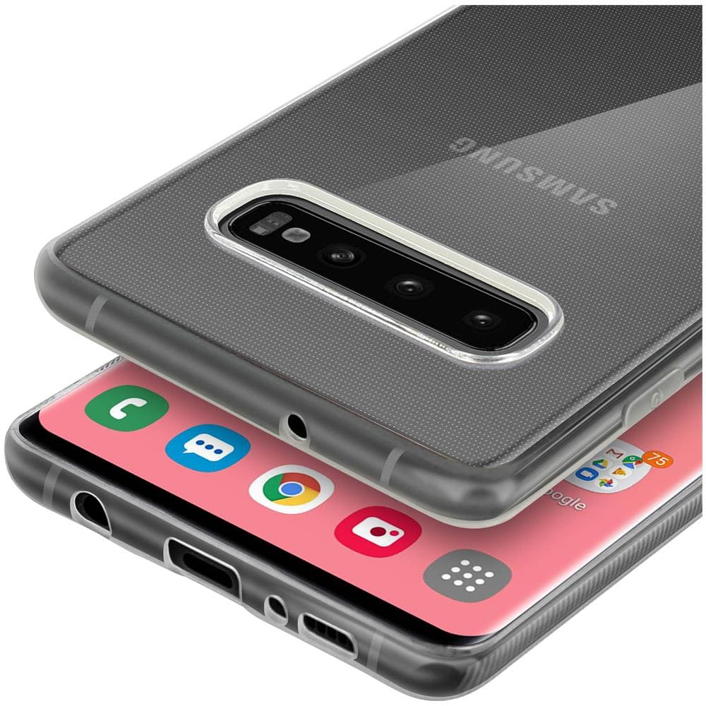 Cover Galaxy S10 Plus Morbida Silicone Gel Sottilissima Trasparente - Foto 2