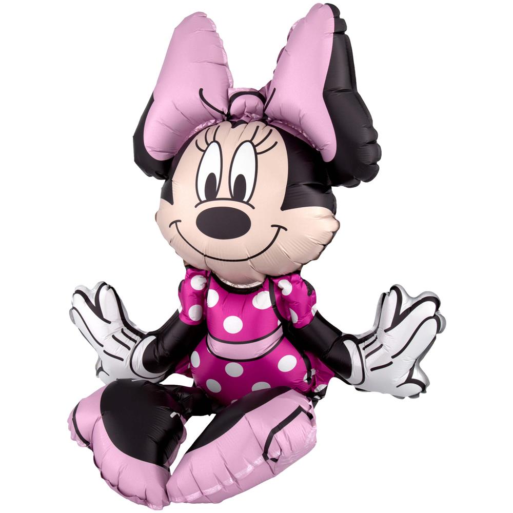 Amscan - Palloncino Alluminio Minnie Seduta - Foto 1