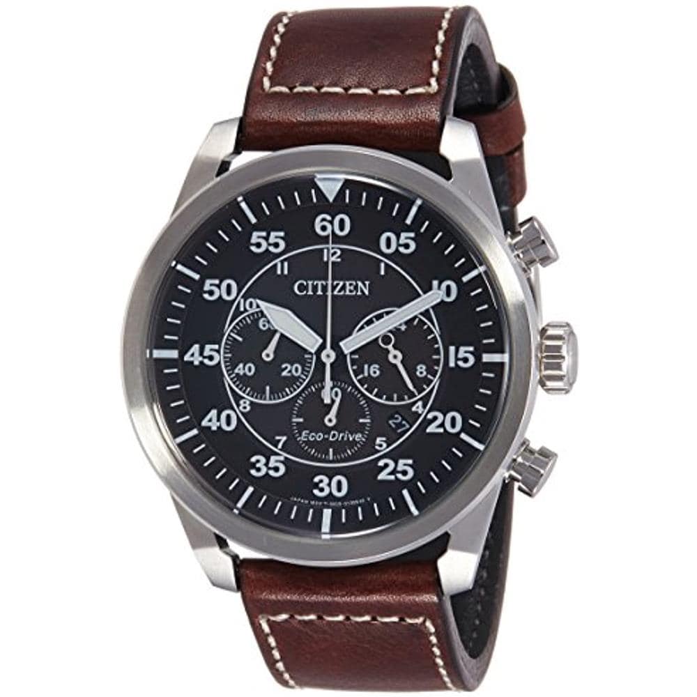 Chronograph Orologio Uomo Quarzo Con Cinturino In Pelle Ca4210-16e - Foto 6