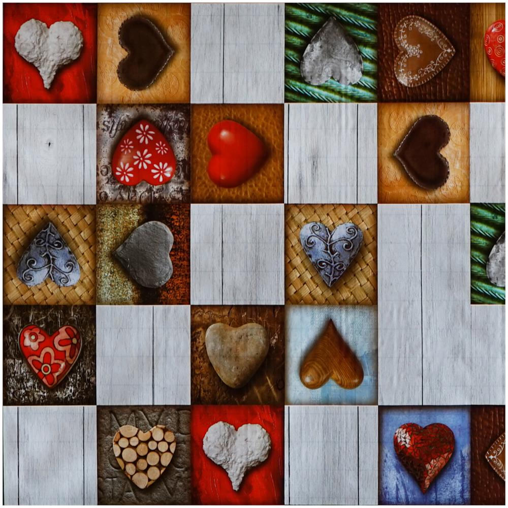 Tovaglia In Tela Cerata In Pvc Antimacchia Resistente E Facile Da Tagliare 140x200 Cm - Multicuore - Foto 2