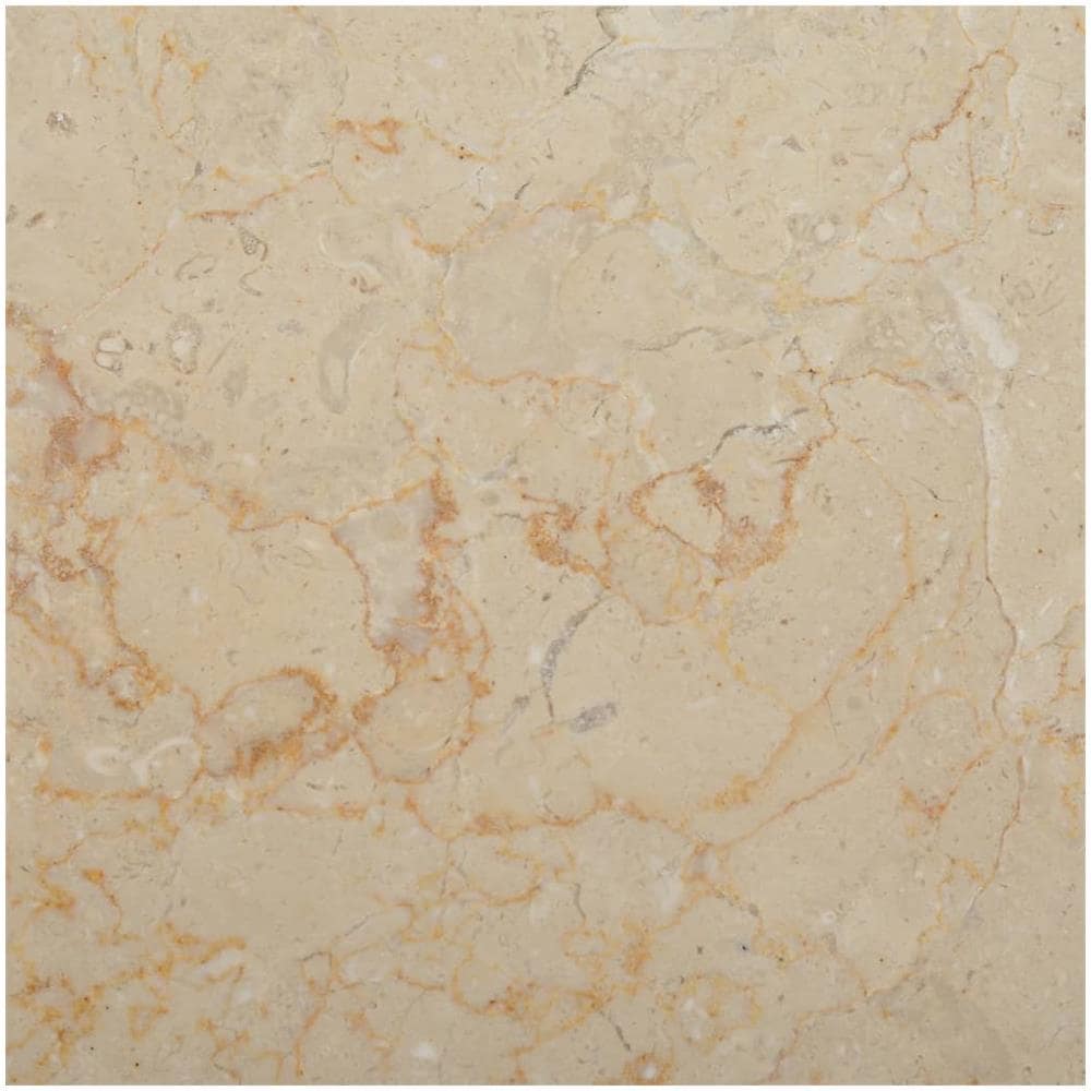 Piano Per Tavolo Crema 50x2,5 Cm In Marmo - Foto 2