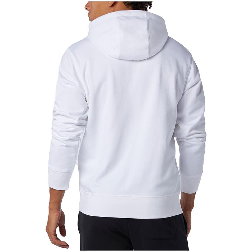 Felpa Da Uomo Con Cappuccio Stacked Logo Bianca Taglia L Codice Mt03558wt - Foto 2