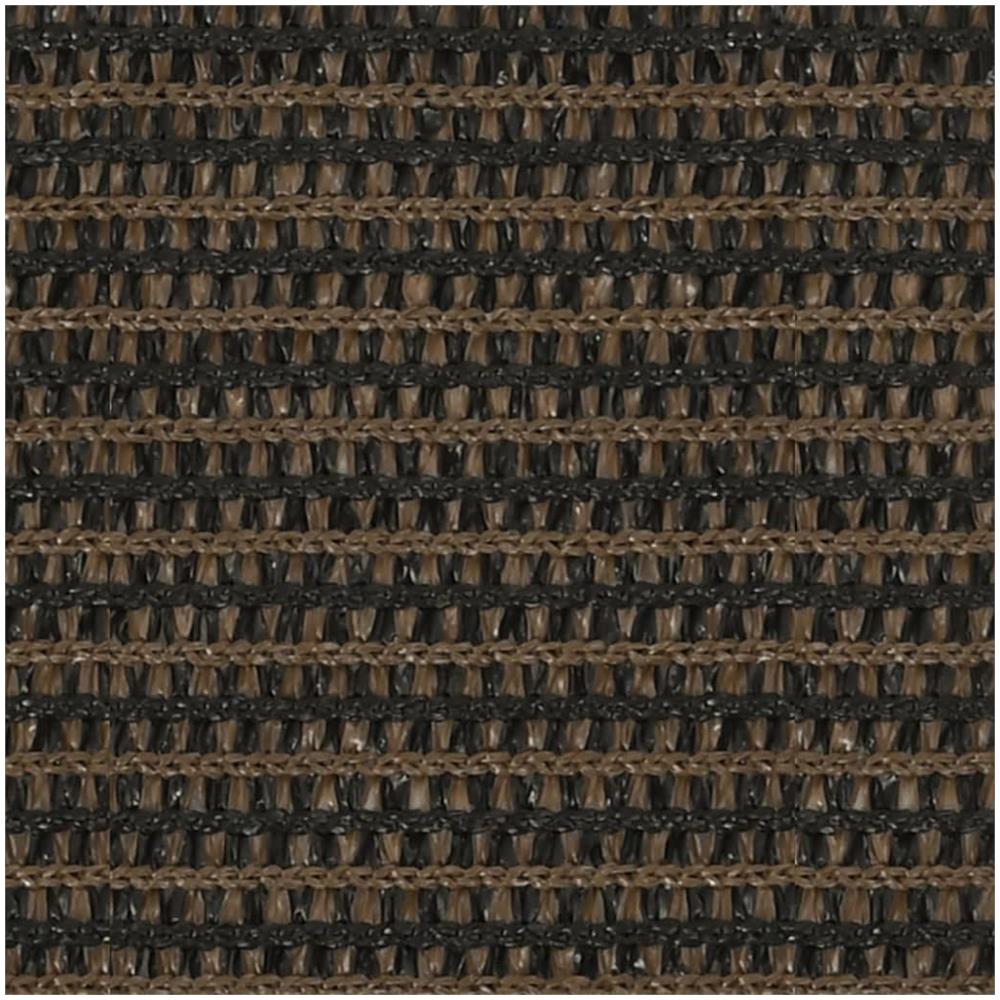 Vela Parasole 160 g / m² Marrone 2,5x5 m in HDPE - Foto 2