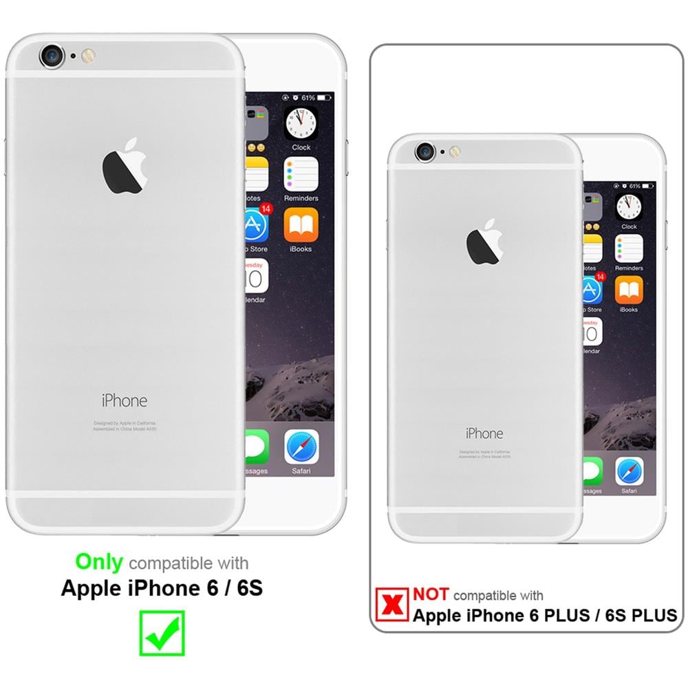 Cadorabo Custodia Compatibile Con Apple Iphone 6 / Iphone 6s In Marmo Arcobaleno No. 11 - Coperchio Protettivo In Silicone Tpu Con Motivo A Mosaico - Foto 2