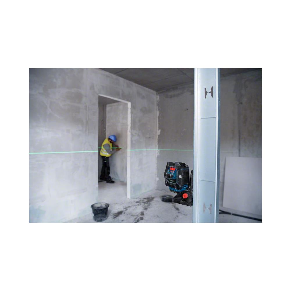 Professional Livella Laser Gcl 2-50 G (laser Verde, supporto Rm 10, Raggio D'azione Visibile: Fino A 15 M, 4x Batterie Aa, Confezione In Cartone)  - Foto 8