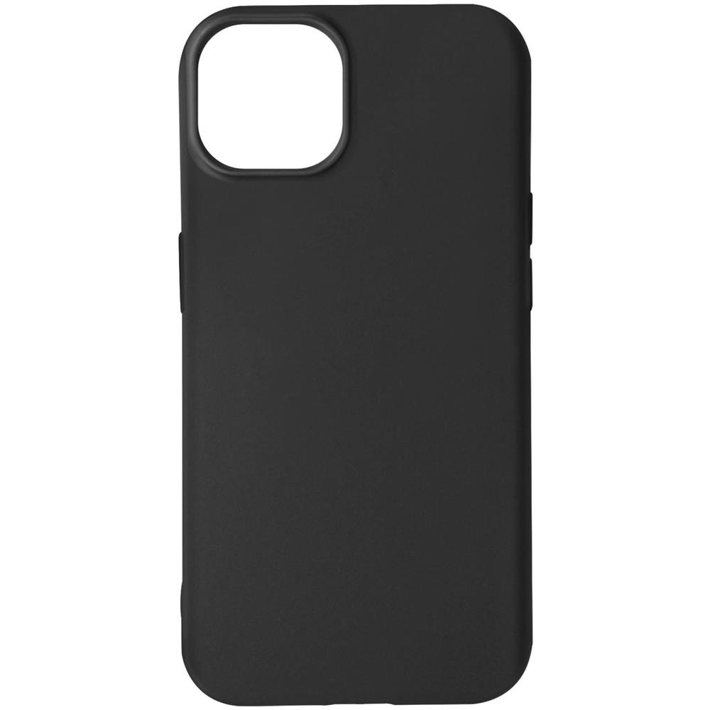 Cover Iphone 14 Plus Silicone Flessibile Finitura Opaca Nera - Foto 5