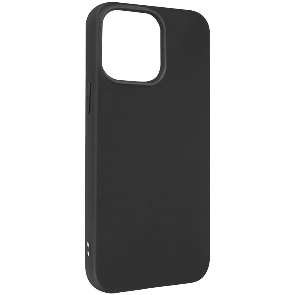 Cover Iphone 14 Plus Silicone Flessibile Finitura Opaca Nera - Foto 1