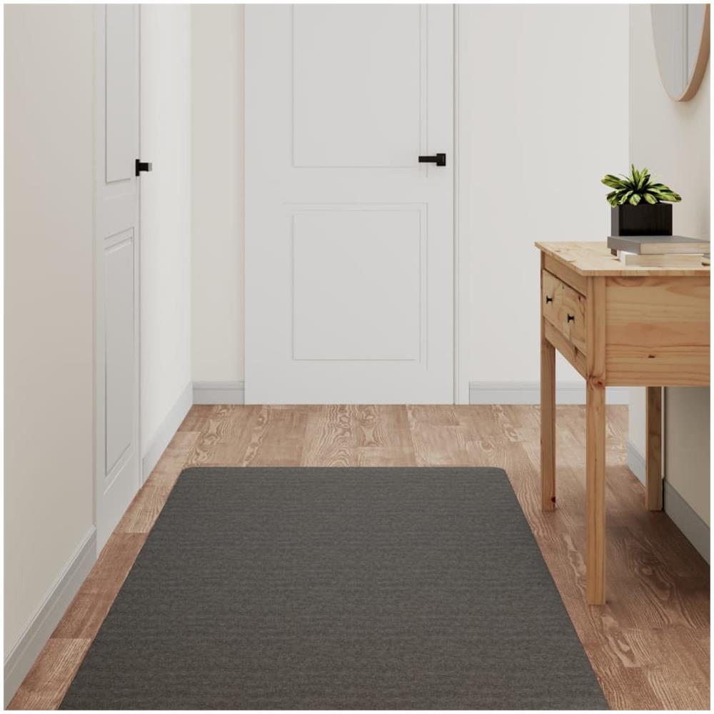 Tappeto Corsia Antracite 80x180 Cm - Foto 1