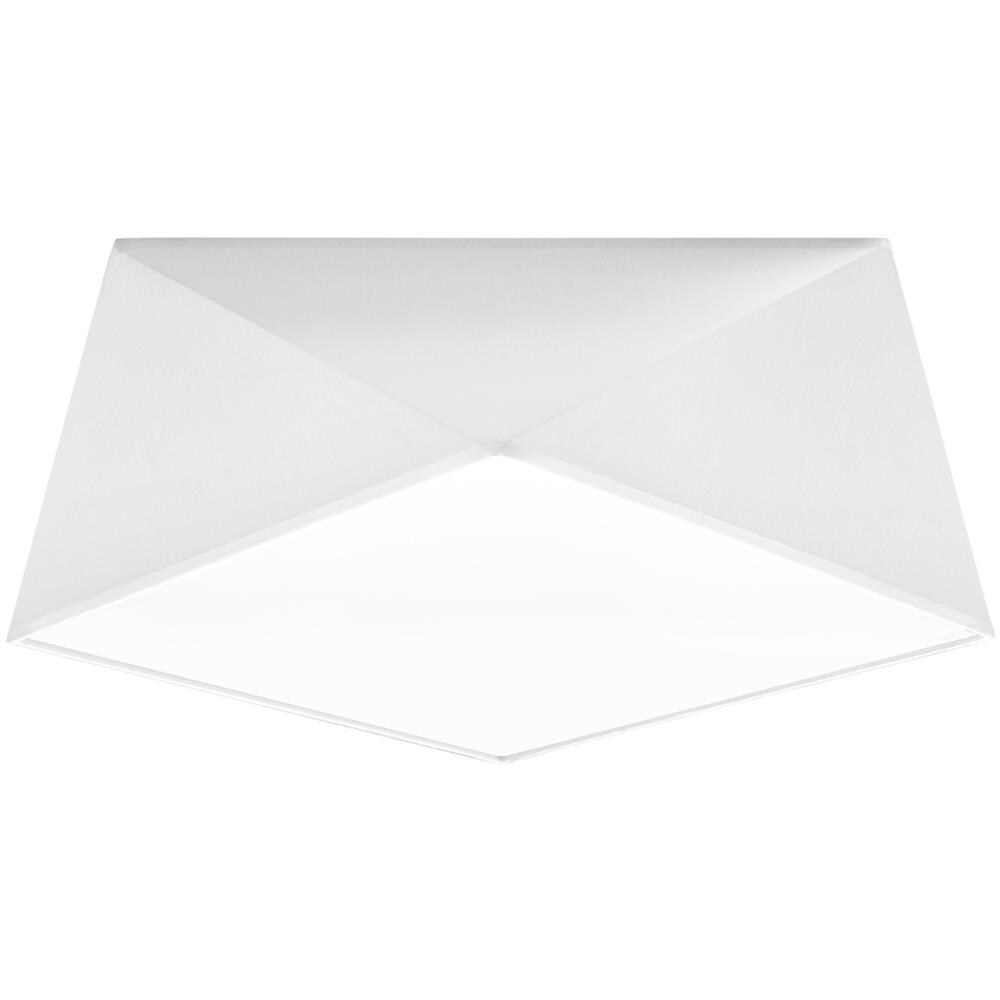 Lampada A Soffitto Hexa 35 Bianco Sl. 0689 - Moderno Lampade Da Soffitto Bianco 15x35x35 Cm - Foto 1