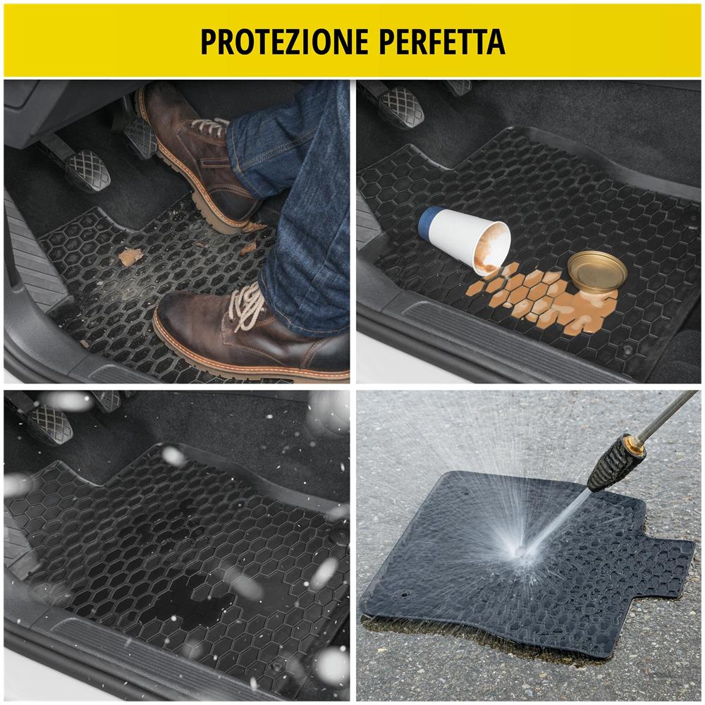 Tappetini In Gomma Dirtguard Su Misura Per Ford S-max (cj, Wa6) 01/2015-oggi, Ford Galaxy (ck) 01/2015-oggi - Foto 6
