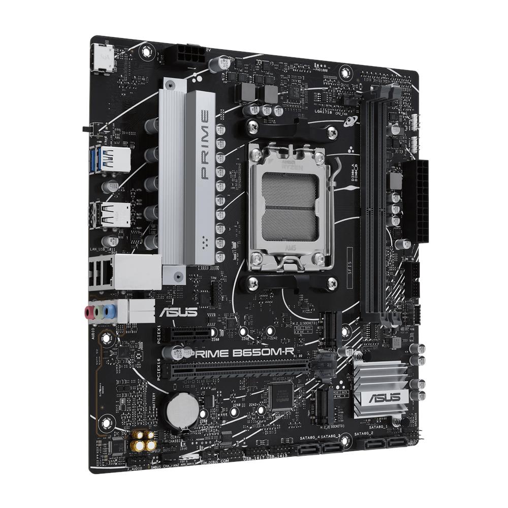 Scheda Madre Prime B650M-R Socket AM5 Chipset AMD B650 Micro-ATX - Foto 2