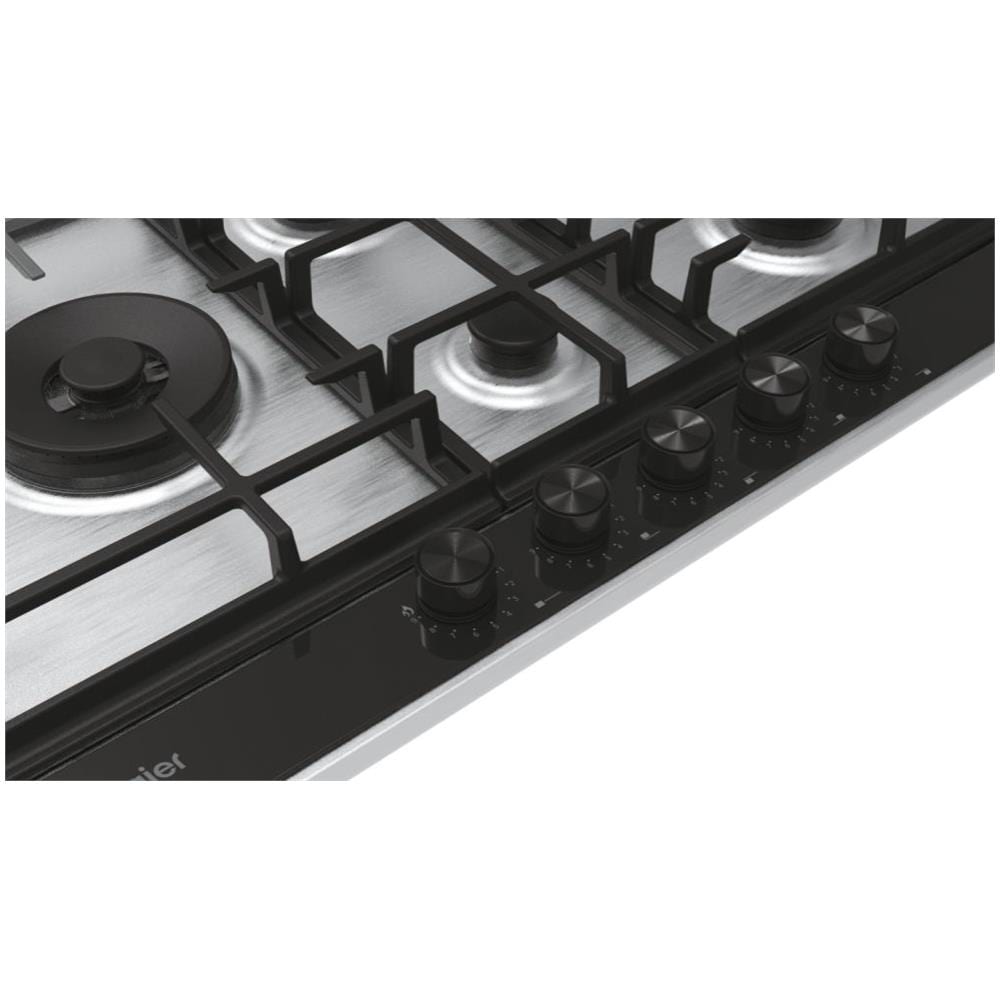 Piano Cottura I-Move Gas Serie 6 HAHG7WL5XH a Gas 5 Fuochi Gas Colore Acciaio Inox - Foto 2