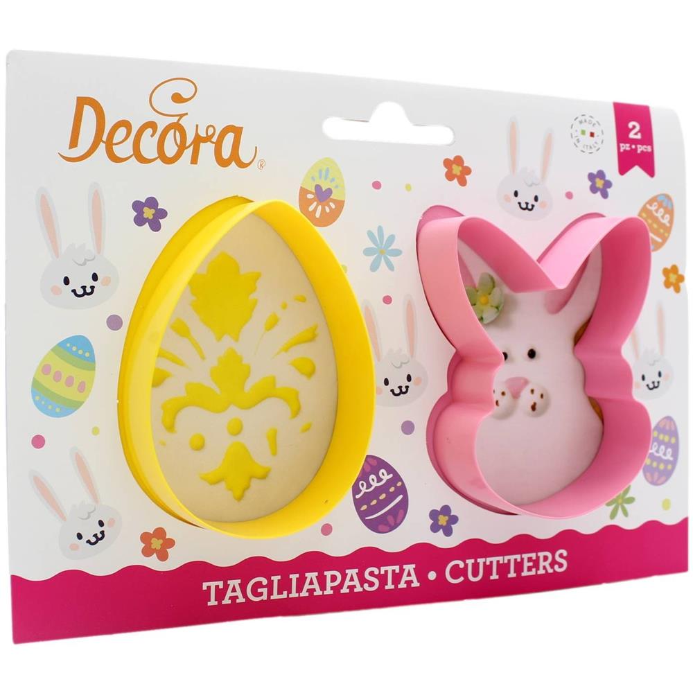 Set Tagliapasta Uovo E Faccia Coniglietto Pasquale - Foto 4